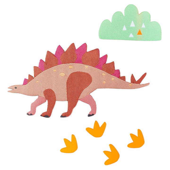 Deco klistermærker - Dino Stegosaurus for engroshandel hos Fabfabstickers