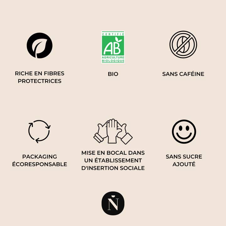 Nourée - Wholesale Ground Coffee - Organic chicory in bag 500 g No.1 The Original2