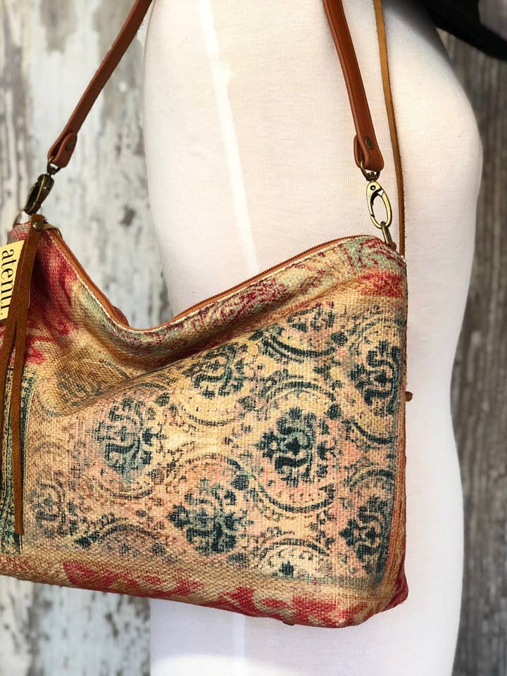 Sac à main Linen Patch pour la vente par Atenti