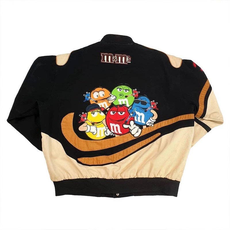 EN IMPRIMANT Veste décontractée ample à imprimé color block en vente sur Faire4