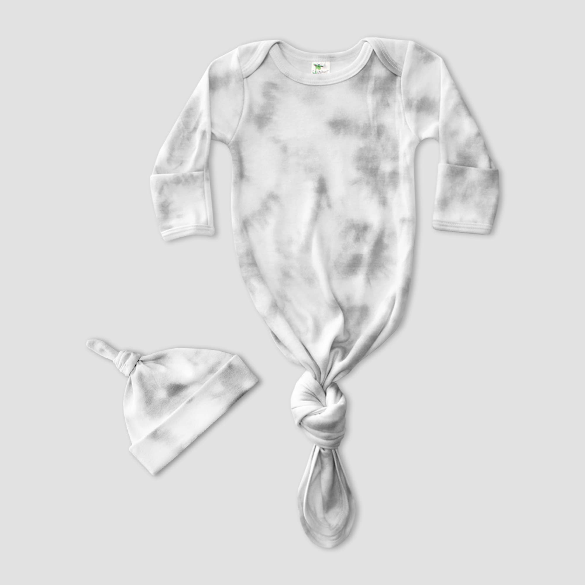 Laughing Giraffe - Wholesale Nachthemdset - Baby - Set van geknoopte babyjurk en muts met lachende giraf5