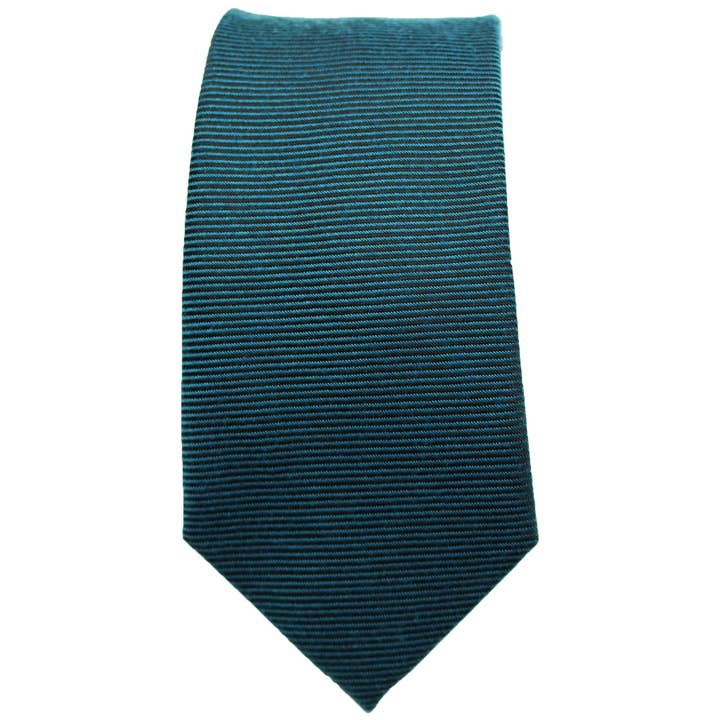 Teal Lines Tie for wholesale by DIBI