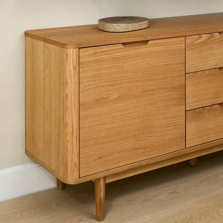 Furnhouse - Wholesale Sideboard - 3-Door Sideboard Nyborg - Natural Oil5