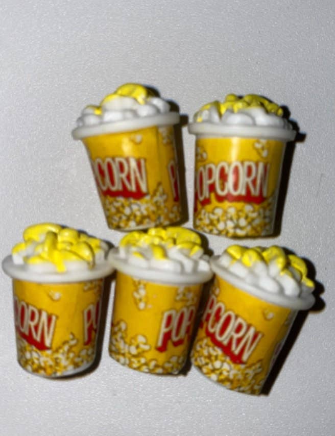 ASAP Craft Supplies - Wholesale Craft supplies - Popcorn Resin DIY Charms -5 pieces1