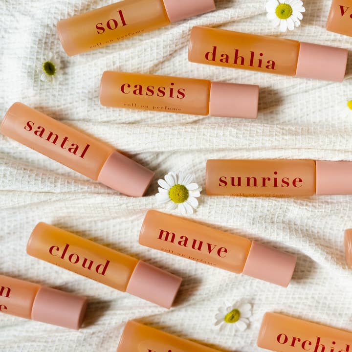 Ginger June Candle Co. - Wholesale Roll-On Fragrance - roll-on perfume • 17 scents • non toxic • small batch