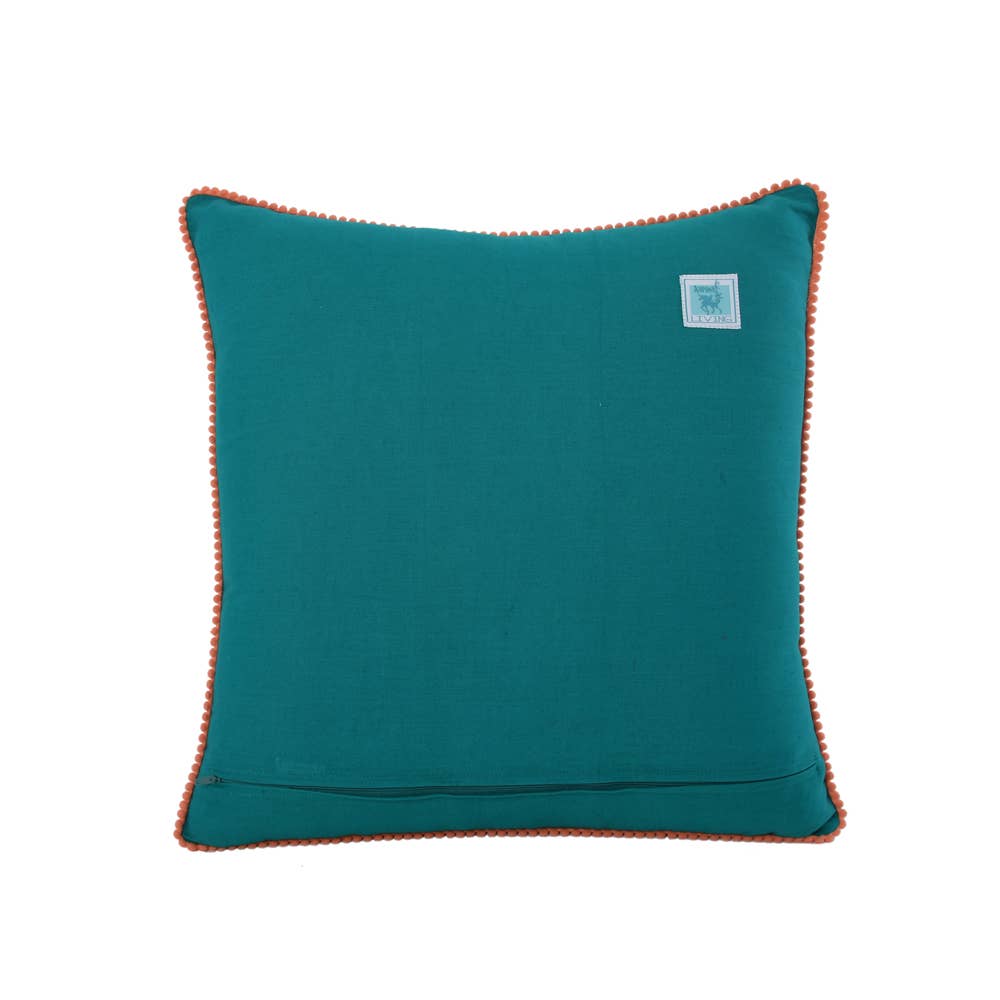 Karma Living - Venta al por mayor Cojín decorativo - 2ABCC24541_TLCR Set de 2 cojines bordados 18x183