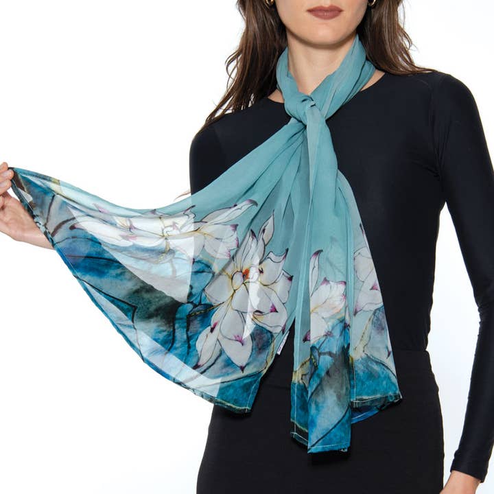 Sevya Handmade - Wholesale Scarf - Women's - Akira Chiffon Scarf2