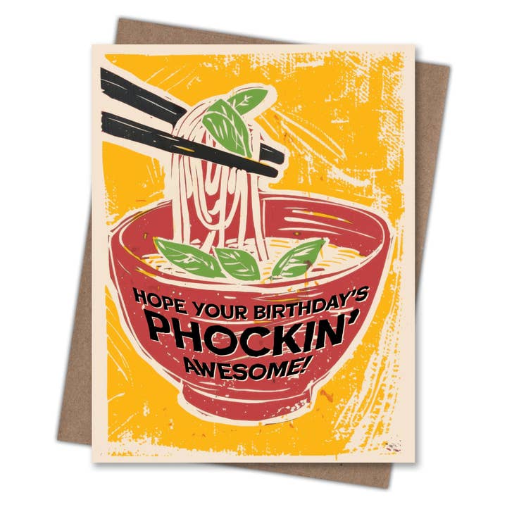 Scarecrow & Nut Tree - Wholesale Birthday Card - Pho Birthday Card1