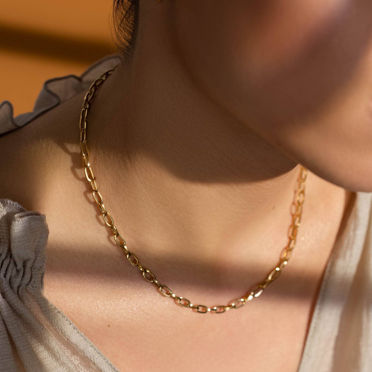 MASHALLAH – Colar de elos e correntes por atacado – Colar de corrente de cabo de ouro1