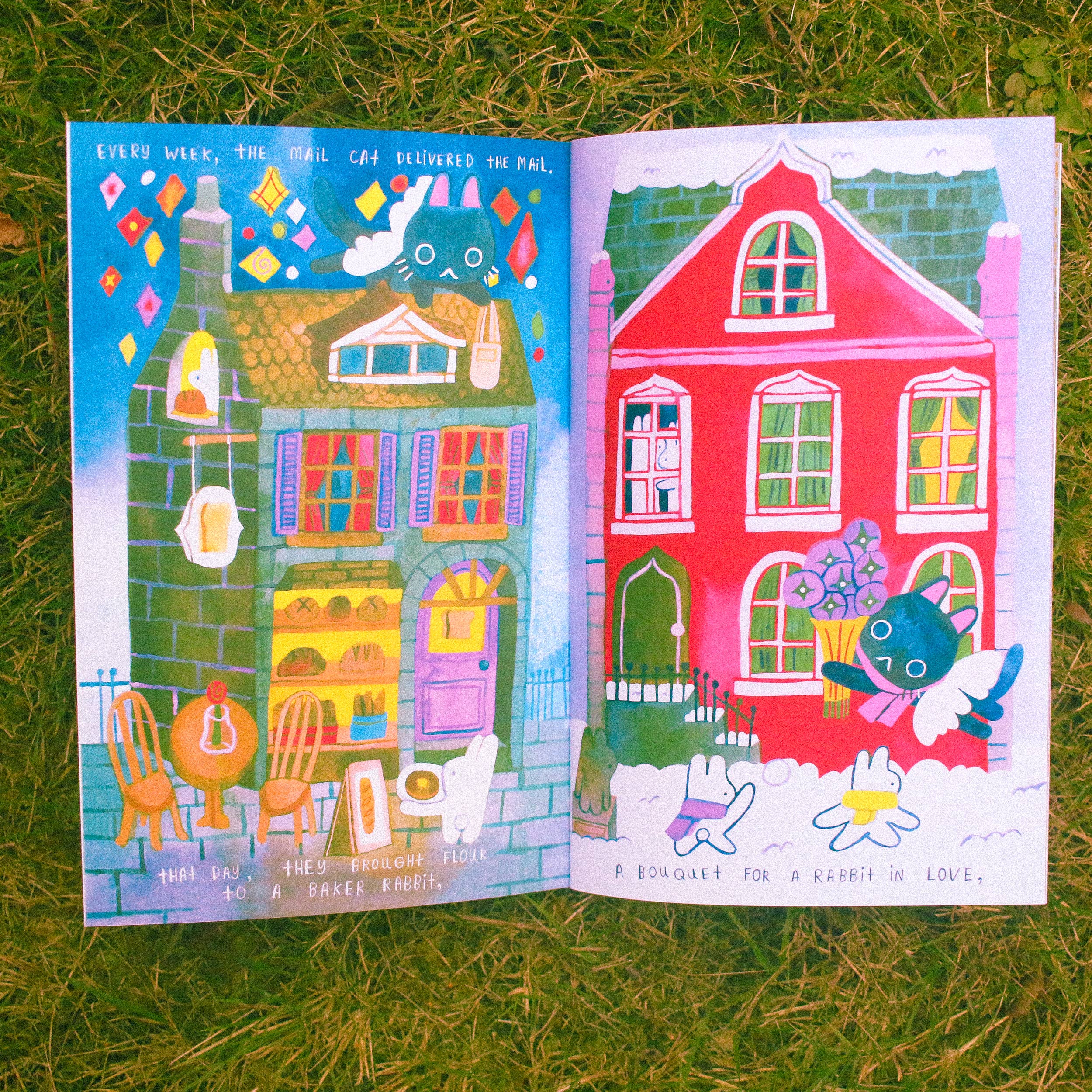 Odd Rabbits - Vente Livre à exposer - Zine « Mail for the Mail Cat »1