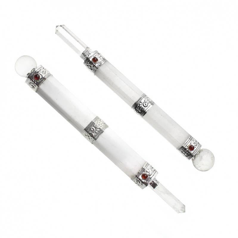 UniArt – Pedra/cristal espiritual por atacado – Varinha de poder de pedra natural4