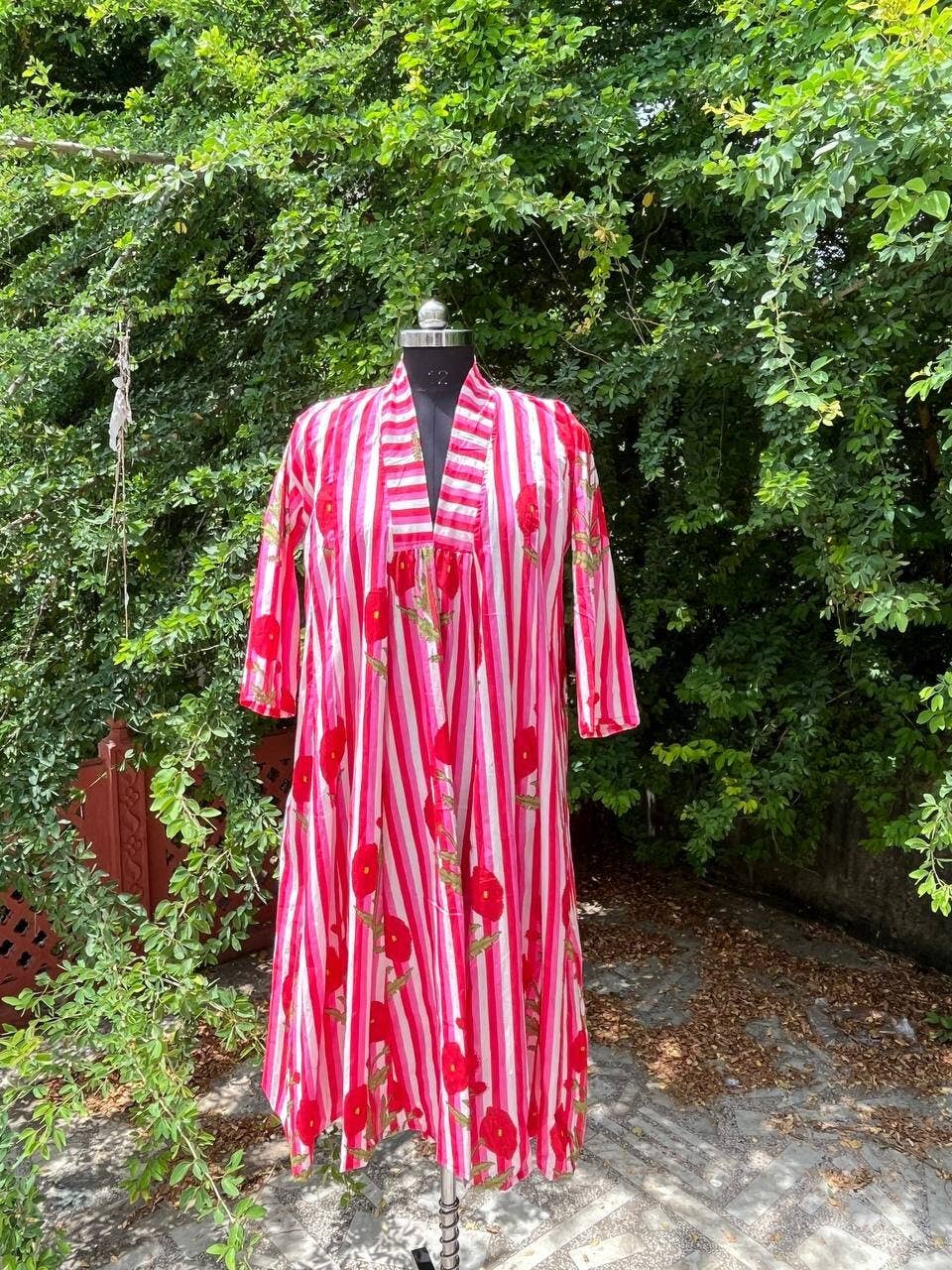 Bhawana Handicrafts - Wholesale Dress - Women's - Block Print Soft Cotton Summer Dress for Women1