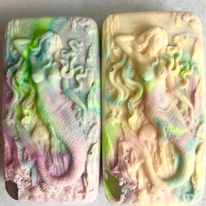 Fairyland Glade - Wholesale Bar Soap - 90s Hippie Hidden Sea Glass Sea Salt Soap MADE TO ORDER3