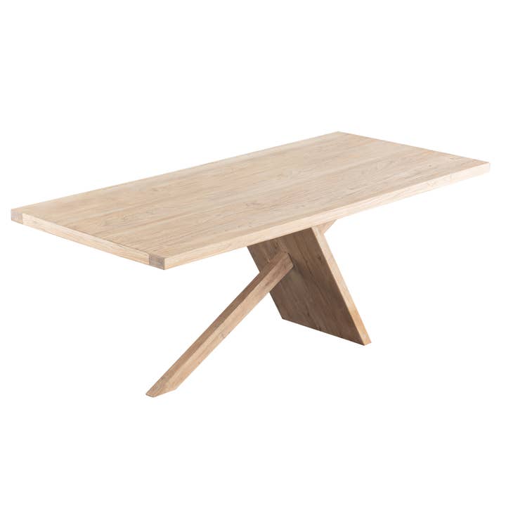 Table de salle à manger rectangulaire en bois Amala 200 x 90 x 76 cm pour la vente par Ethan Chloe - GARPE GROUP - GARCIA PÉREZ Y CÍA S.L.