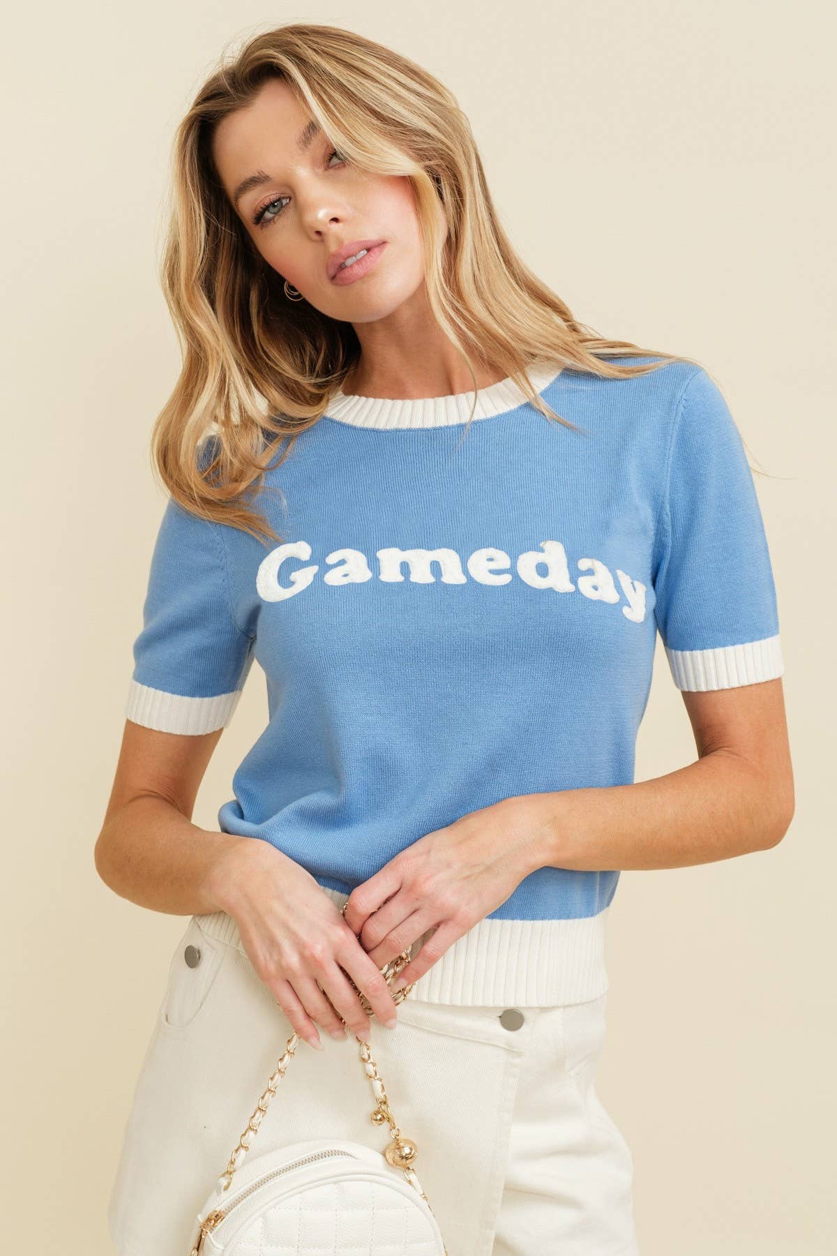 Cloud Ten - Wholesale Knit Sweater - Women's - CSW12061-1 - "GAMEDAY" SWEATER TOP GREAT FOR GAME DAY3