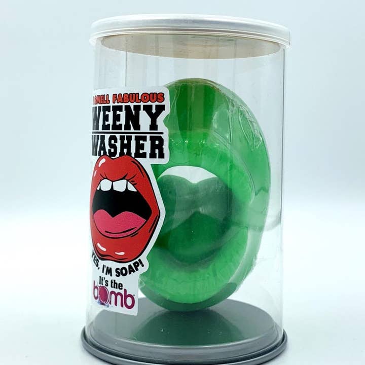 It's the BOMB® - Wholesale Gag Gift/Novelty Gift - 12 Weenie 'Weeny Washer' Soaps Mouth in a Cute Pop Gift Cans4