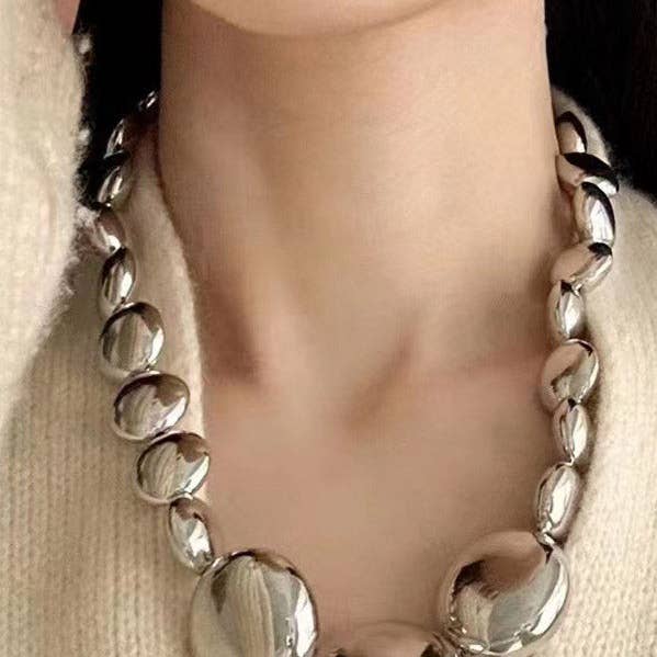 Shiny Solid Color Necklaces Accessories for wholesale by UZ Wholesale Store