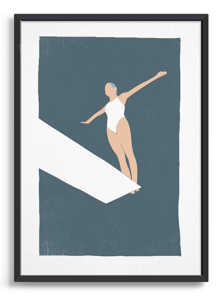 Arte del nuoto - Tavolo da tuffo per la vendita all'ingrosso da parte di Rocket Jack