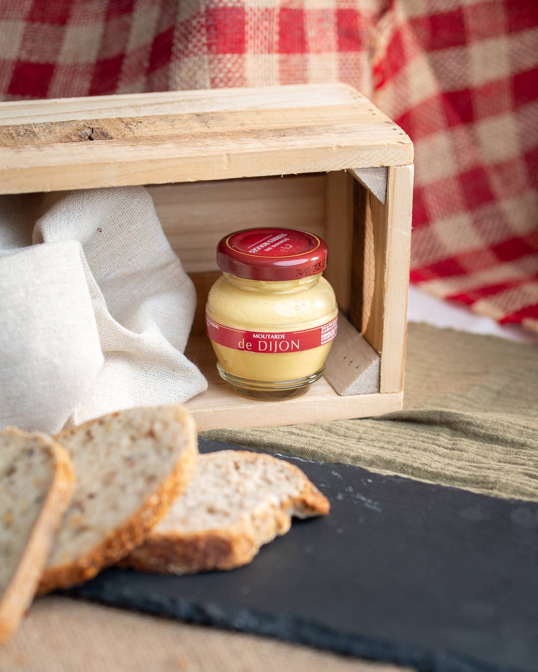 DOMAINE DES TERRES ROUGES - Wholesale Mustard - Dijon mustard 200 g1