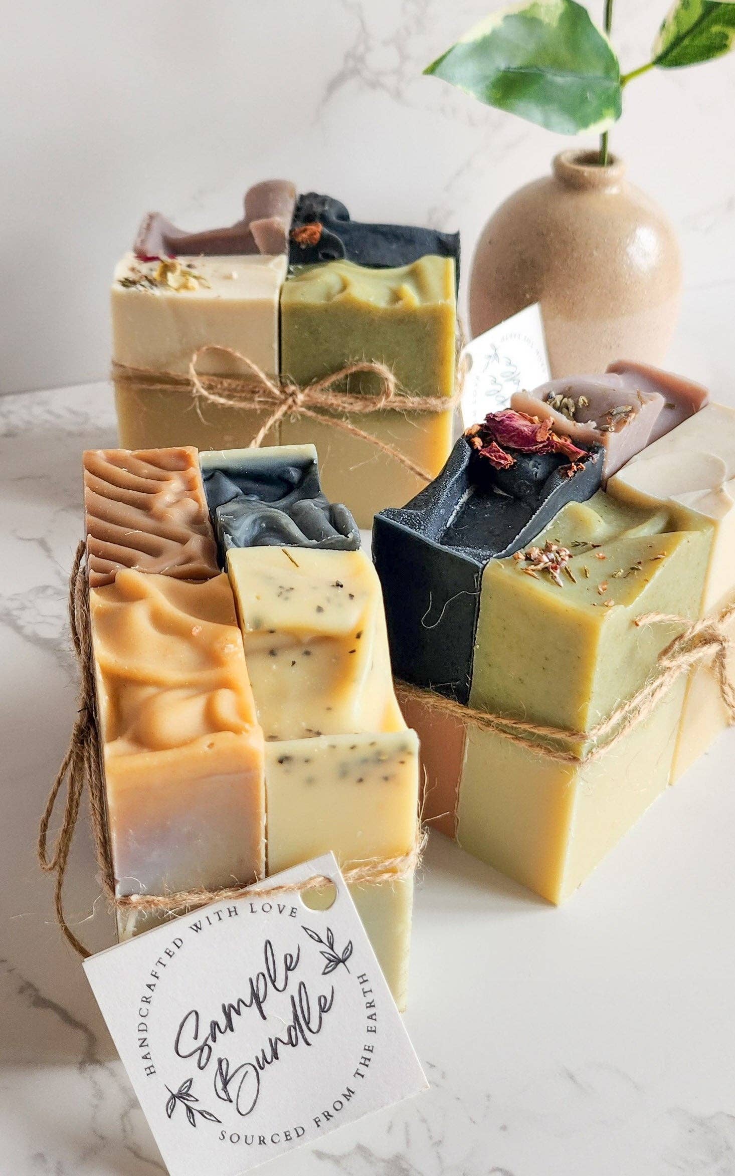 Iya Natural Skincare - Wholesale Bar Soap - Sample Soap Bundle1