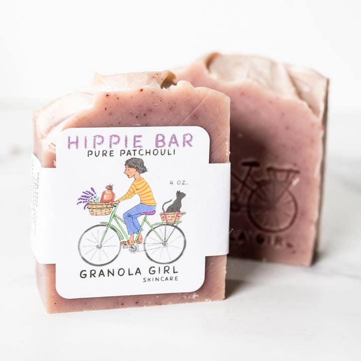 Granola Girl Skincare - Wholesale Bar Soap - Hippie Bar Soap- Pure Patchouli.0