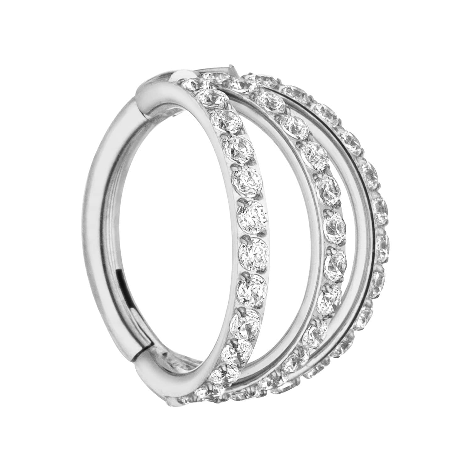 Schmuckgroßhandel – Engroshandel Enkeltøreringe – Triple Clicker Piercing | Titan7