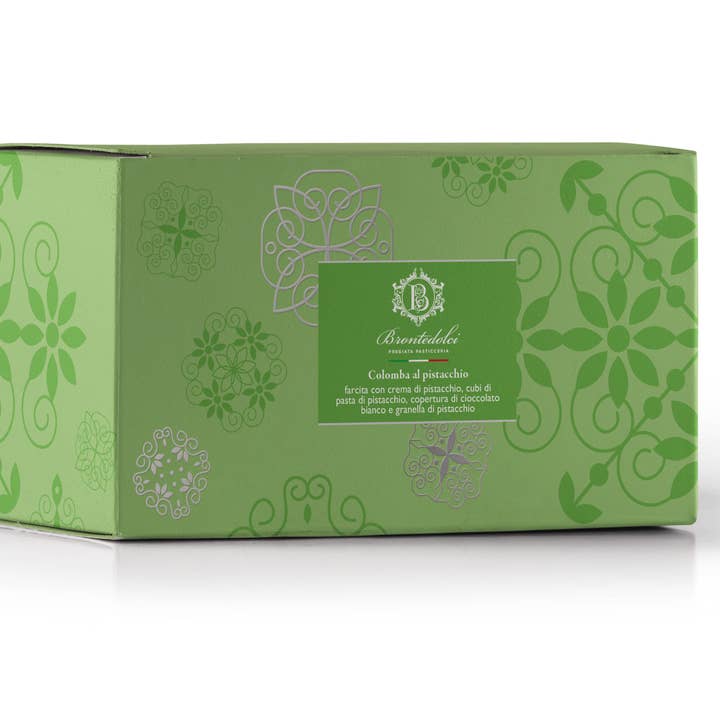 Colombe au pistache farcie de 1 kg pour la vente par Bronte Dolci