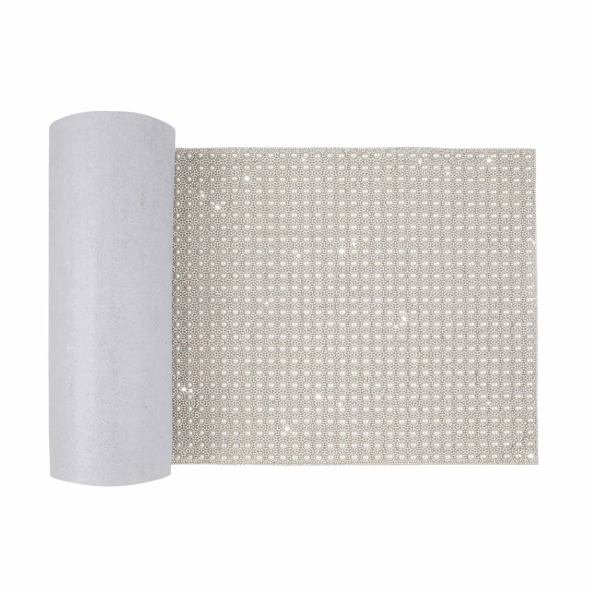 Sparkles Home - Wholesale Table Runner - Montaigne Pearl Table Runner2