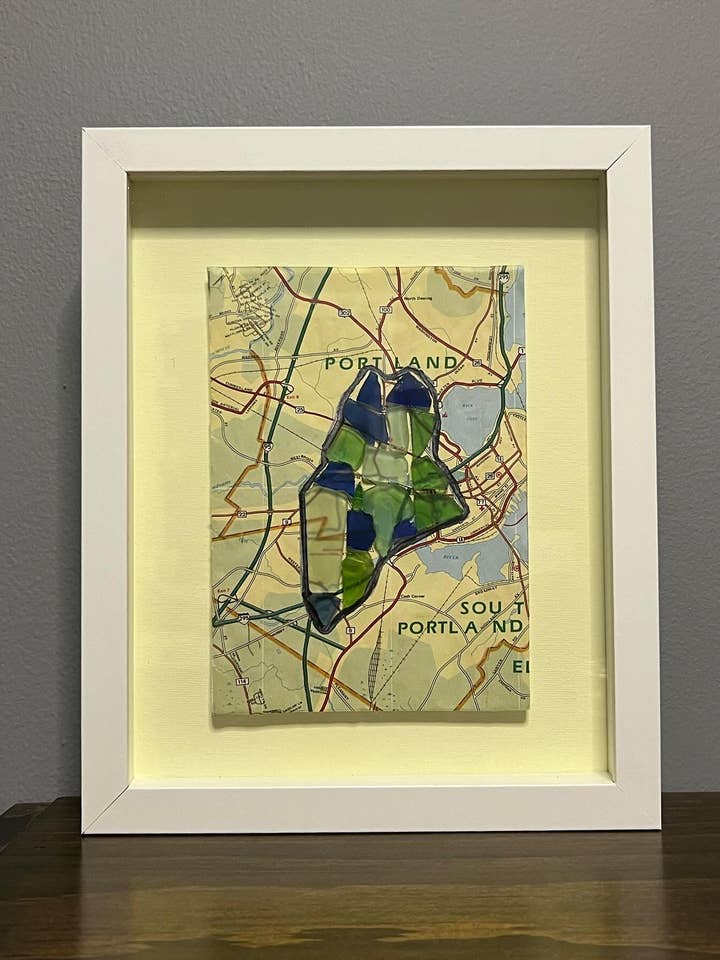 Art du Maine Seagglass pour la vente par KTapDesigns