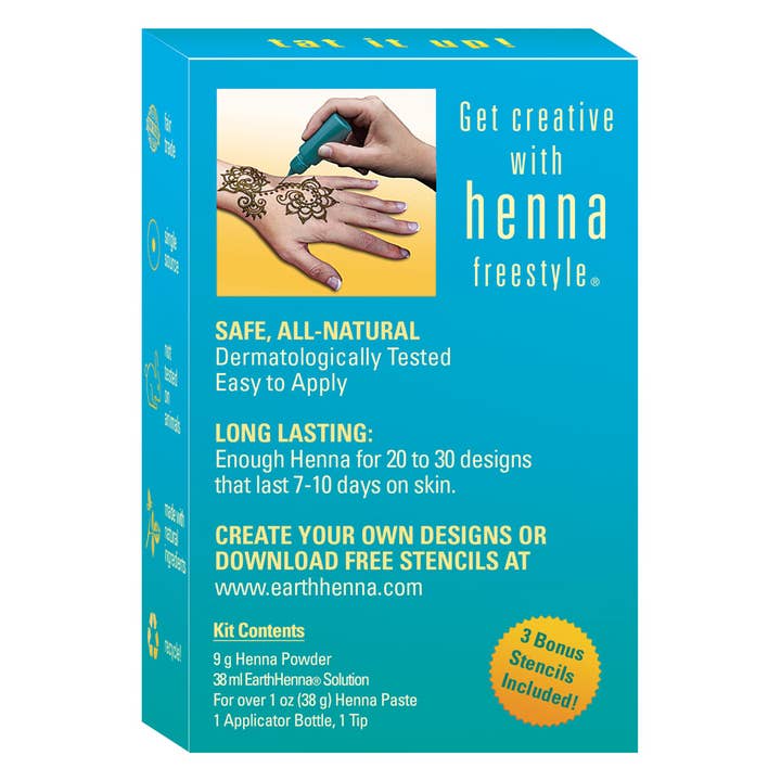 Earth Henna - Wholesale Temporary Tattoo - Earth Henna Freestyle Kit – Premium