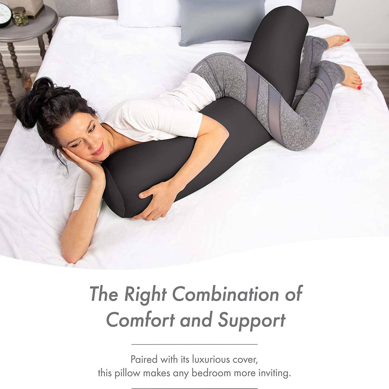 Husband Pillow – wholesale Nursing pillow/pad – Maternity – Microbead Body Pillow for Maternity Pregnant Women - 48" X 8"35