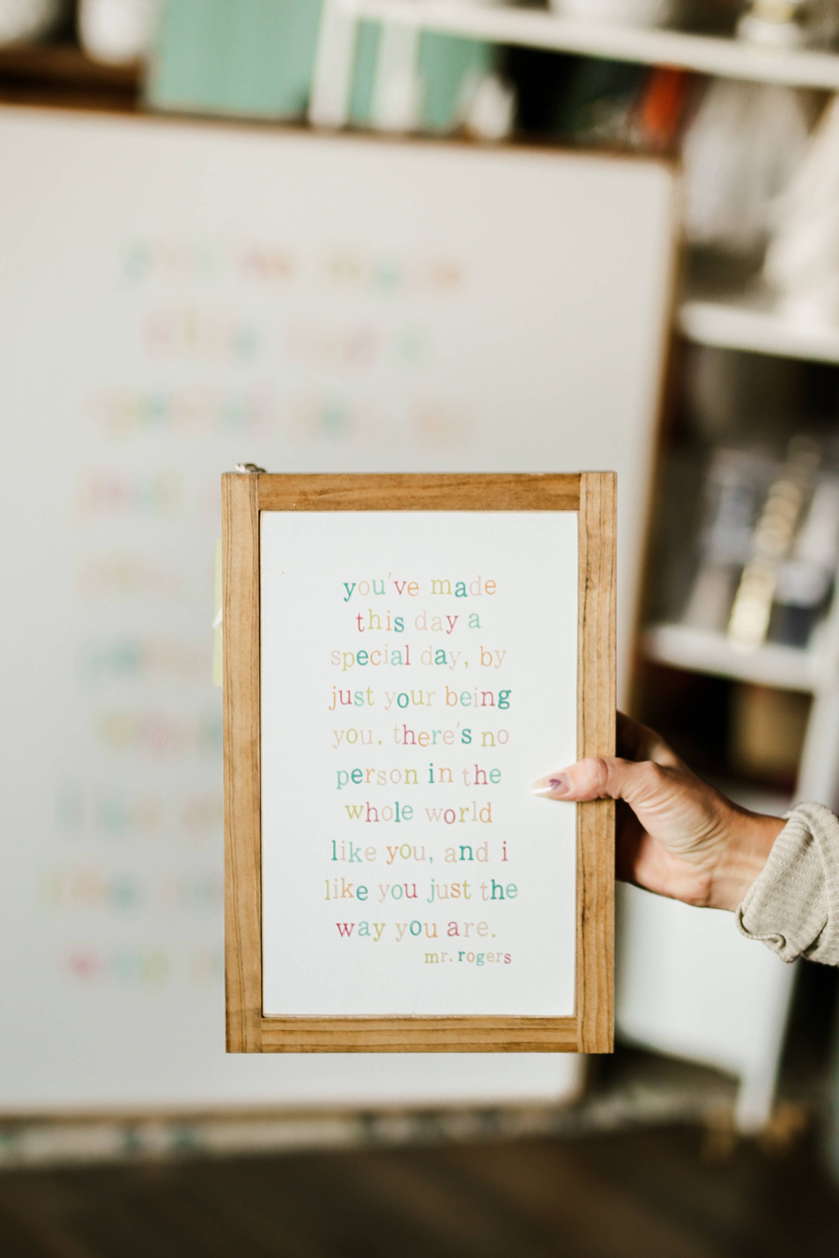 The Shed Interiors - Wholesale Sign - I Like You Just The Way You Are Wood Sign0