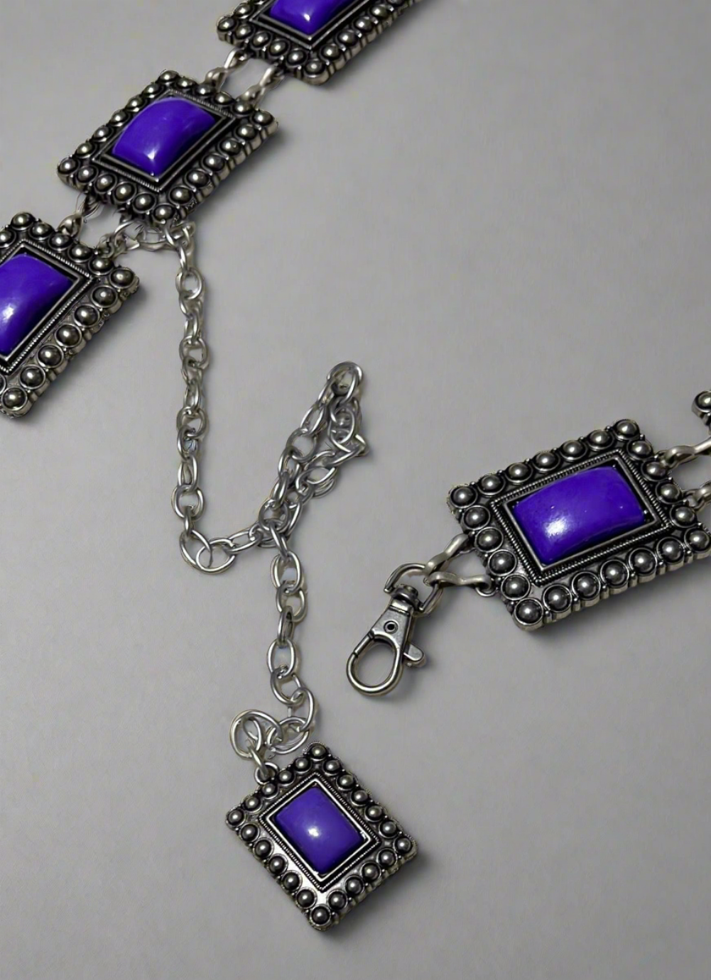 Cedar Hill Country Market - Wholesale Belt - Women's - Purple Concho Belts2