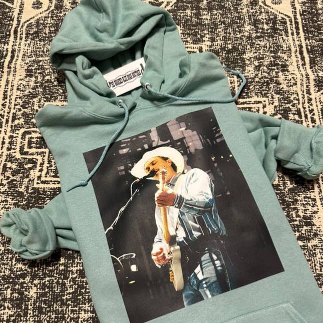 Guitar Western Hoodie for wholesale by The Branded Blue Roan