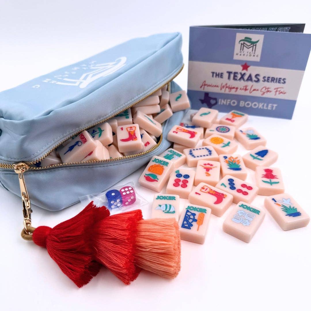 My Fair Mahjong - Wholesale Board Game - THE TEXAS SERIES | American Mahjong with Lone Star Flair | Colorful Unique Tiles11