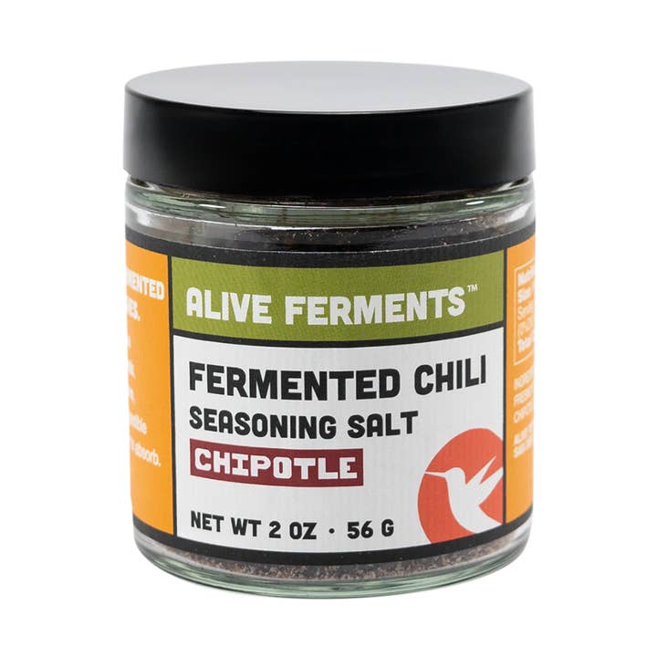 Fermented Seasoning Salt - Chipotle for wholesale by Alive Ferments