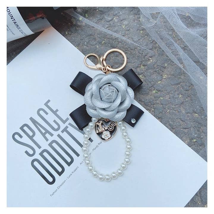 Ciondolo Fiocco Camellia per la vendita all'ingrosso da parte di FurDecoration