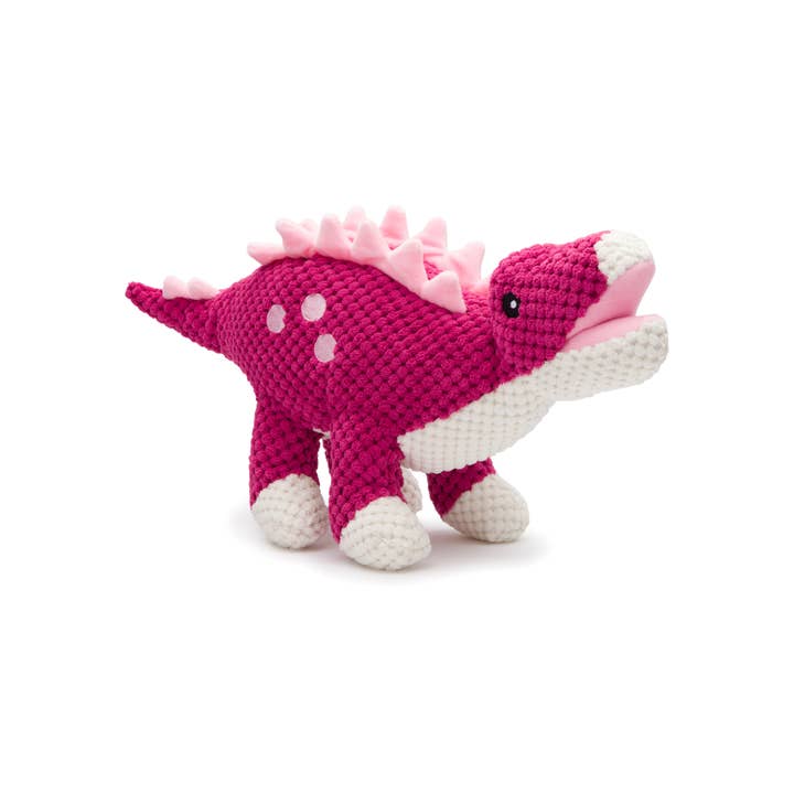 fabdog - Wholesale Pet Plush Toy - Dog - Floppy Stegosaurus Plush Dog Toy