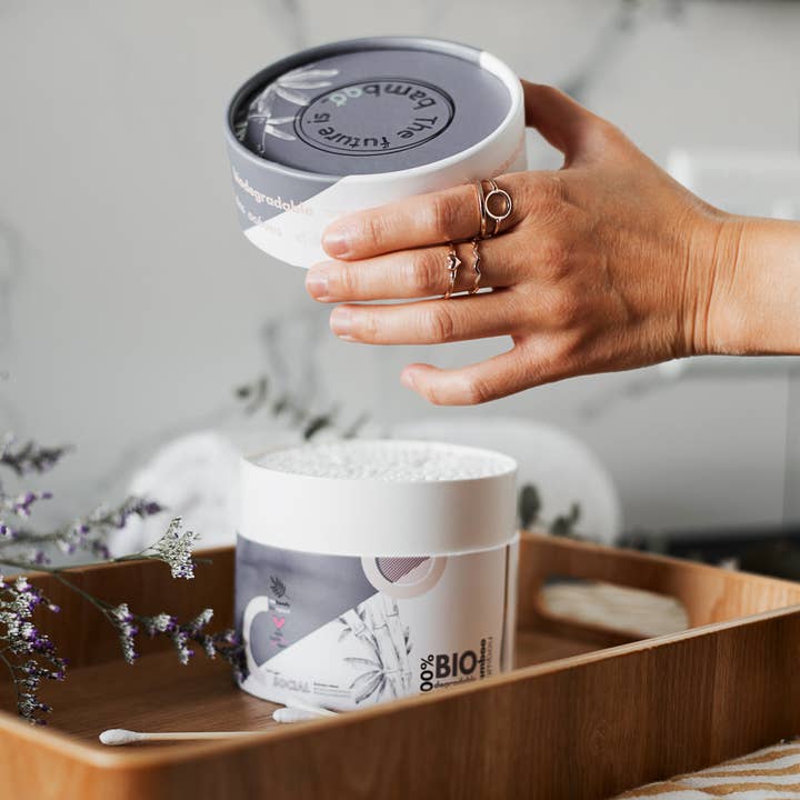 The future is bamboo - Wholesale Cotton Swab/Q-Tip - Biodegradable cotton swabs - 400x2