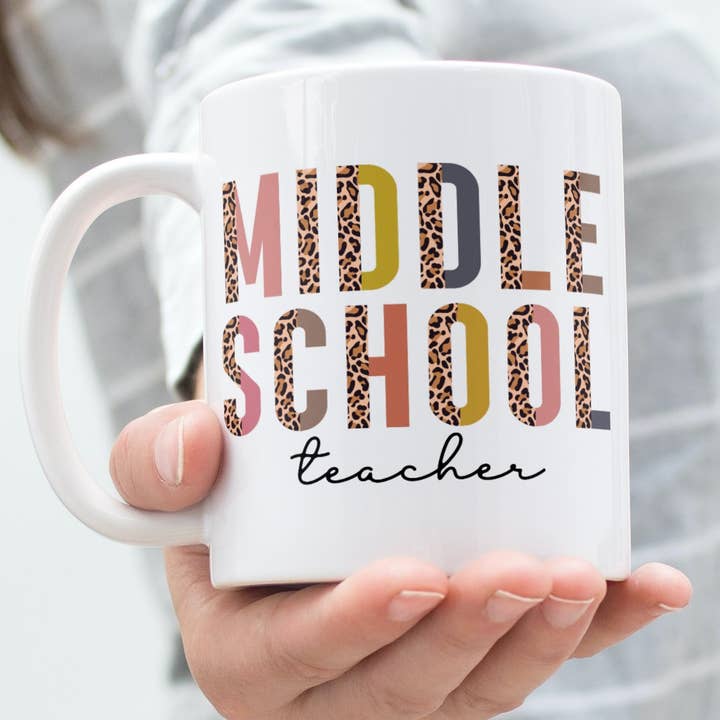 Lärare mugg - Middle School Lärare för wholesale av Jackson + Wyatt