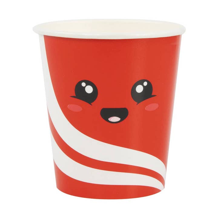 200ML SALTY JUNK FOOD CUPS X 8 for wholesale by Tim&Puce Factory