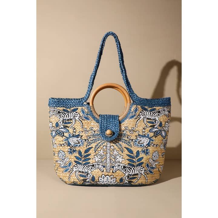 Mojo Jute Bag for wholesale on Faire2