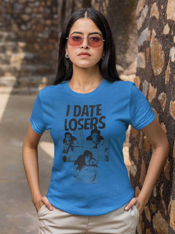 Official Store - Wholesale Screen Printed T-Shirt - Women's - Workaholics - I Date Losers Women's Juniors T Shirt4
