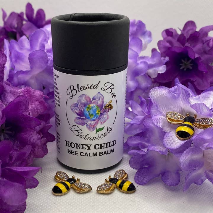 Blessed Bee Botanicals - Wholesale Healing Salve/Balm/Cream - Bee Calm Balm | Organic Kids Calming Balm1