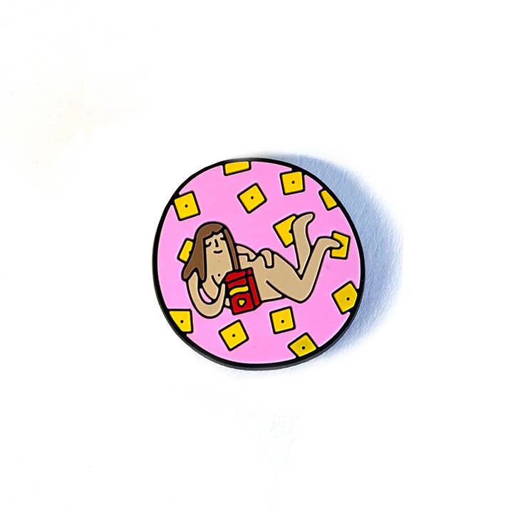 Molly Anne Bishop - Wholesale Individual Charm/Pendant - Cheez It Girl Croc Charm