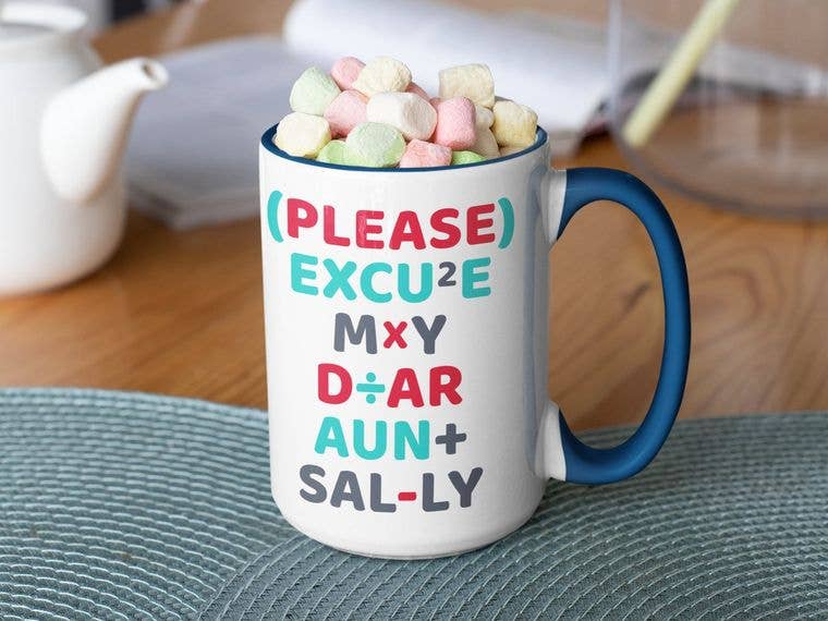 Ink Pop - Wholesale Coffee Mug - Please Excuse My Dear Aunt Sally2