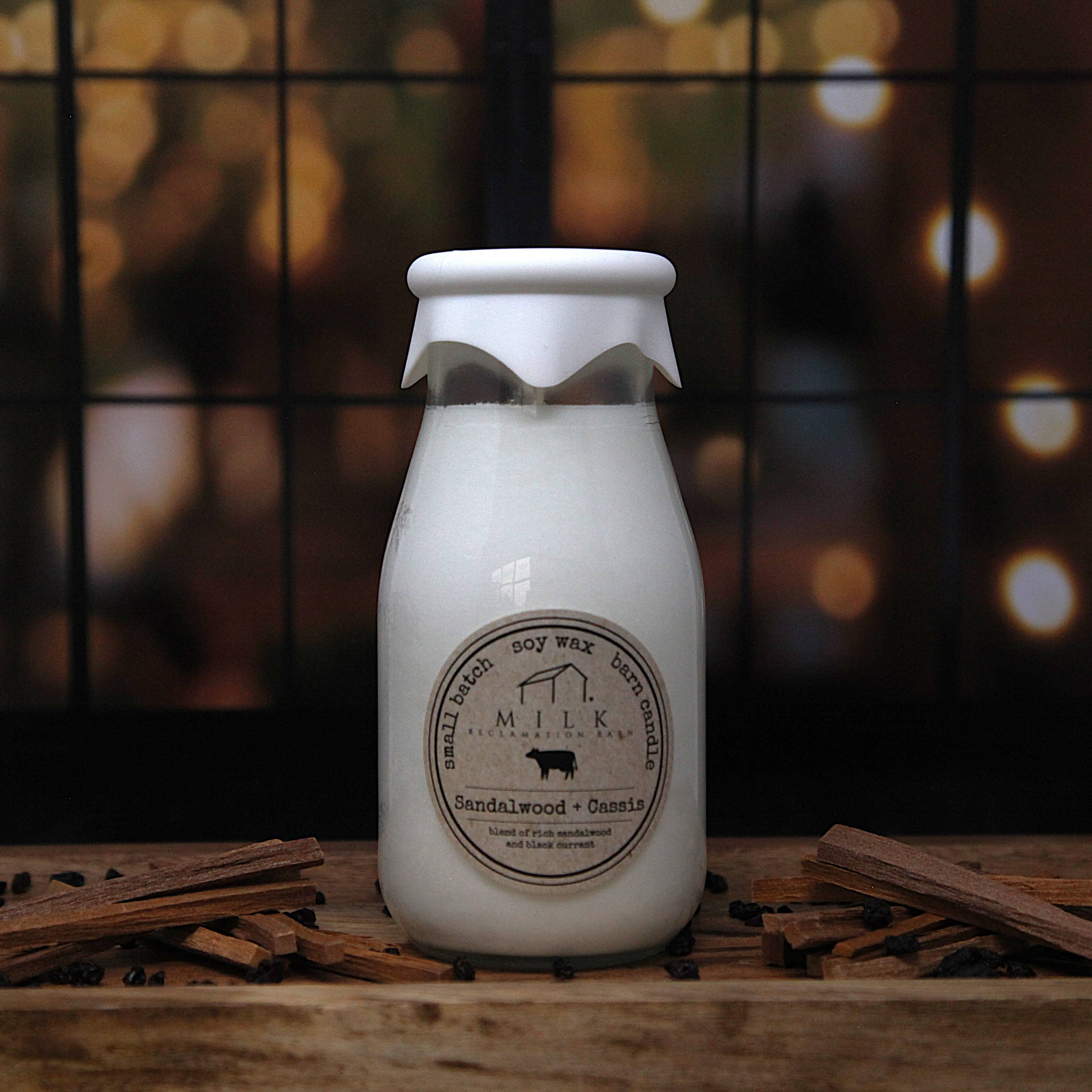 Milk Reclamation Barn - Wholesale Jar/Filled Candle - Milk Bottle Candle 13 oz61