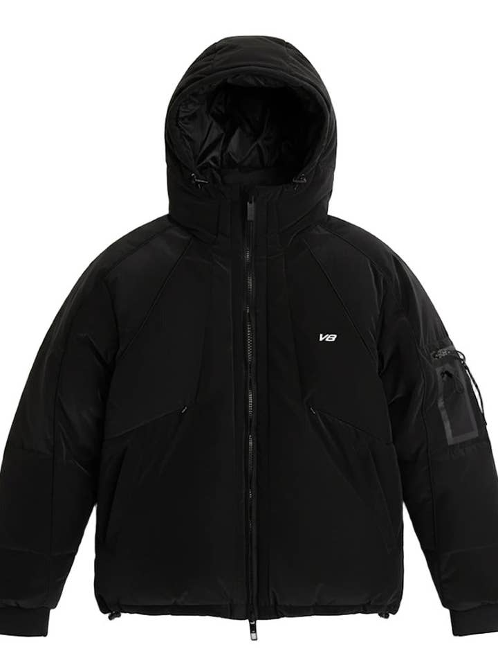 NITE PUFFER JACKET - BLACK for wholesale on Faire