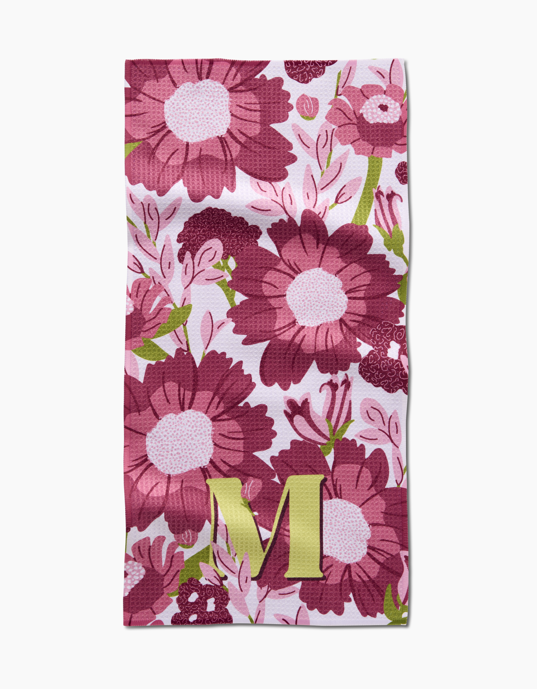 Geometry - Wholesale Tea Towel - Geometry Monogram Floral Bar Towel16