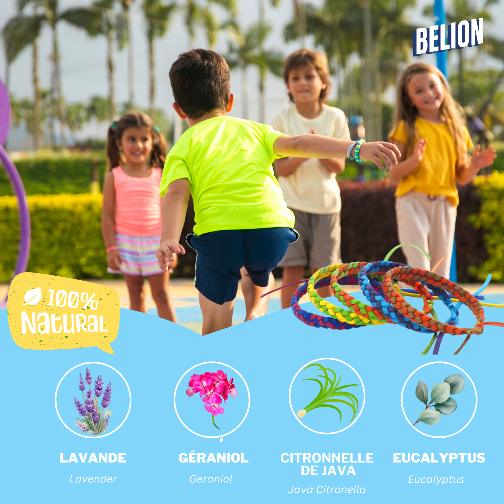 LITTLE RITUEL SAS - Vendita all'ingrosso Repellenti per insetti - Braccialetti antizanzare in pelle 100% naturale - confezione da 10 pezzi5